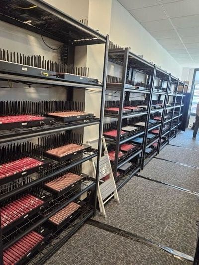 Telecommunications devices discovered throughout the New York tristate area are thought by the U.S. Secret Service to have been “used to conduct multiple telecommunications-related threats directed towards senior U.S. government officials.”  (U.S. Secret Service)