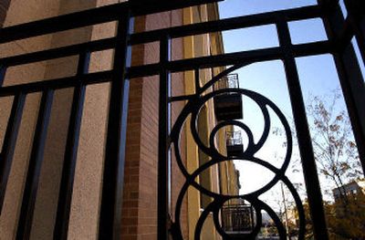 
A view from one of many new balconies at the West 809 Lofts in downtown Spokane. The Spokane Symphony will hold a fundraiser Sunday at the new downtown condos with an afternoon of music and tours. 
 (Brian Plonka / The Spokesman-Review)