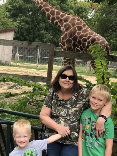Donna Dhein with her grandsons. (Megan Rowe/The Spokesman-Review)