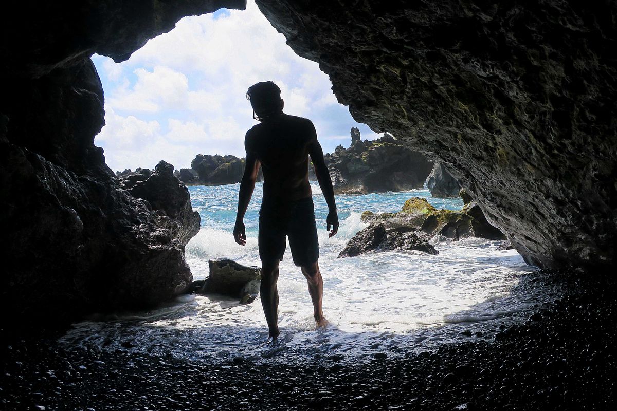 The lava caves at Waianapanapa State Park are a must-see near Hana. (John Nelson)