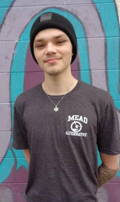 Christian Phillips hopes to enter the U.S. Air Force after  graduating from M.E.A.D. Alternative High School. (COURTESY / COURTESY)