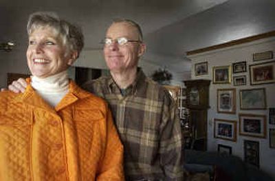 
Linda and Bob Davis are ready for retirement now that Bob has retired from the Federal Bureau of Investigation. Most recently, he was the supervising senior resident agent of the Coeur d'Alene office. 
 (Jesse Tinsley / The Spokesman-Review)