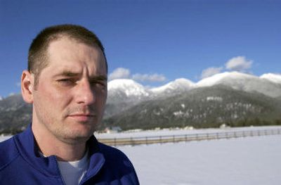 
After failing to outrun an avalanche, Ryan Roberts, 34, said he tried to accept his fate. 