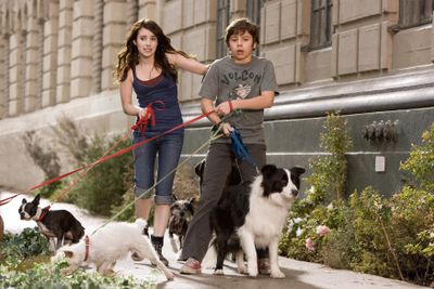 Emma Roberts, left and Jake T. Austin are shown in a scene from “Hotel for Dogs.” Dreamworks (Dreamworks / The Spokesman-Review)
