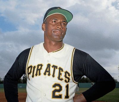 Pittsburgh Pirates outfielder Roberto Clemente. The Pittsburgh Pirates will honor Hall of Famer Roberto Clemente when they wear No. 21 against the Chicago White Sox on Wednesday, Sept. 9, 2020. The team believes this is an important step into having Clemente's number retired by Major League Baseball/  (Associated Press)