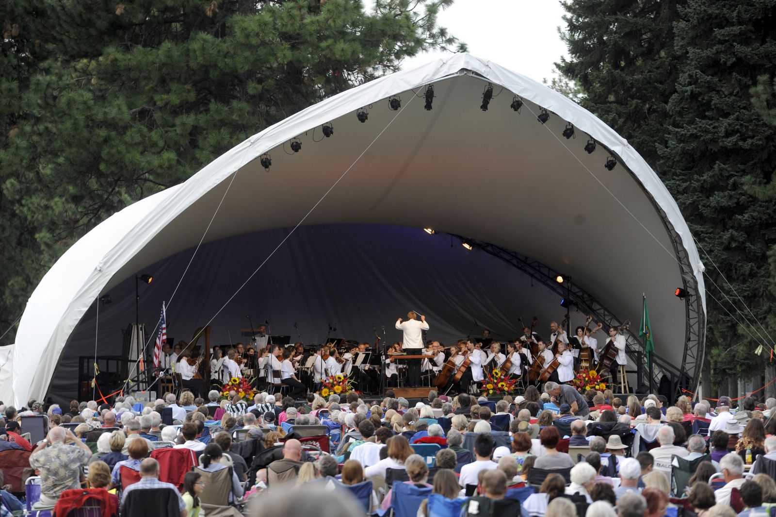 Spokane Symphony At Comstock Park Sept 2 2013 The Spokesman Review