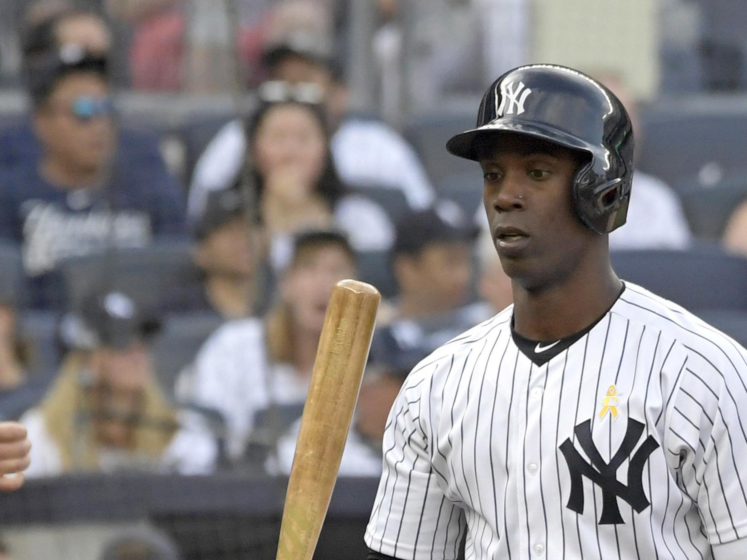 Smooth fit: Andrew McCutchen moves right into Yankees' lineup