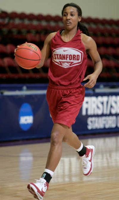 
Candice Wiggins leads Stanford into tournament. Associated Press
 (Associated Press / The Spokesman-Review)