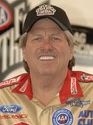 John Force, driver of the Castrol Ford Mustang NHRA Full Throttle Funny Car. (Photo courtesy of NHRA) (The Spokesman-Review)