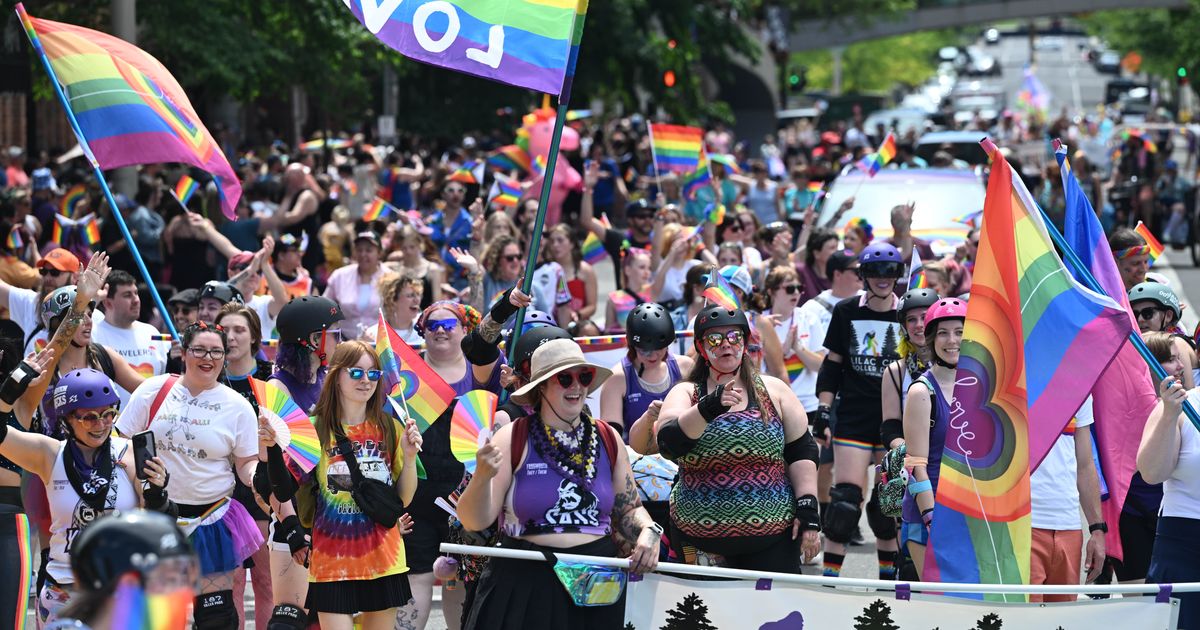 'Love who you want to love' Spokane Pride Parade celebrates love