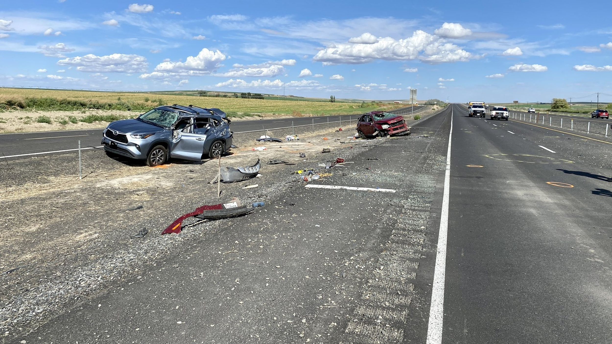 6 dead, 3 injured after two-car crash on Highway 509 in Tacoma