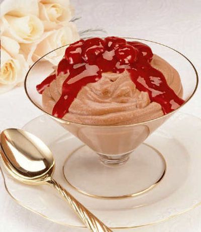 
Chocolate Mousse & Raspberries
 (Family Features / The Spokesman-Review)
