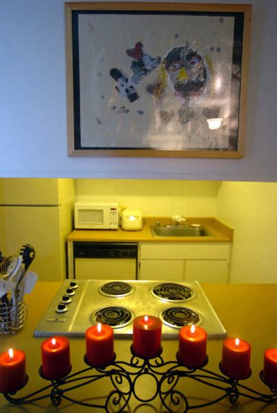 
Karen Lowe's kitchen is neat and tidy, after she and her daughter, with the help of organizational consultants, removed the clutter they had lived with for years at their apartment in Boulder, Colo. 
 (AP / The Spokesman-Review)