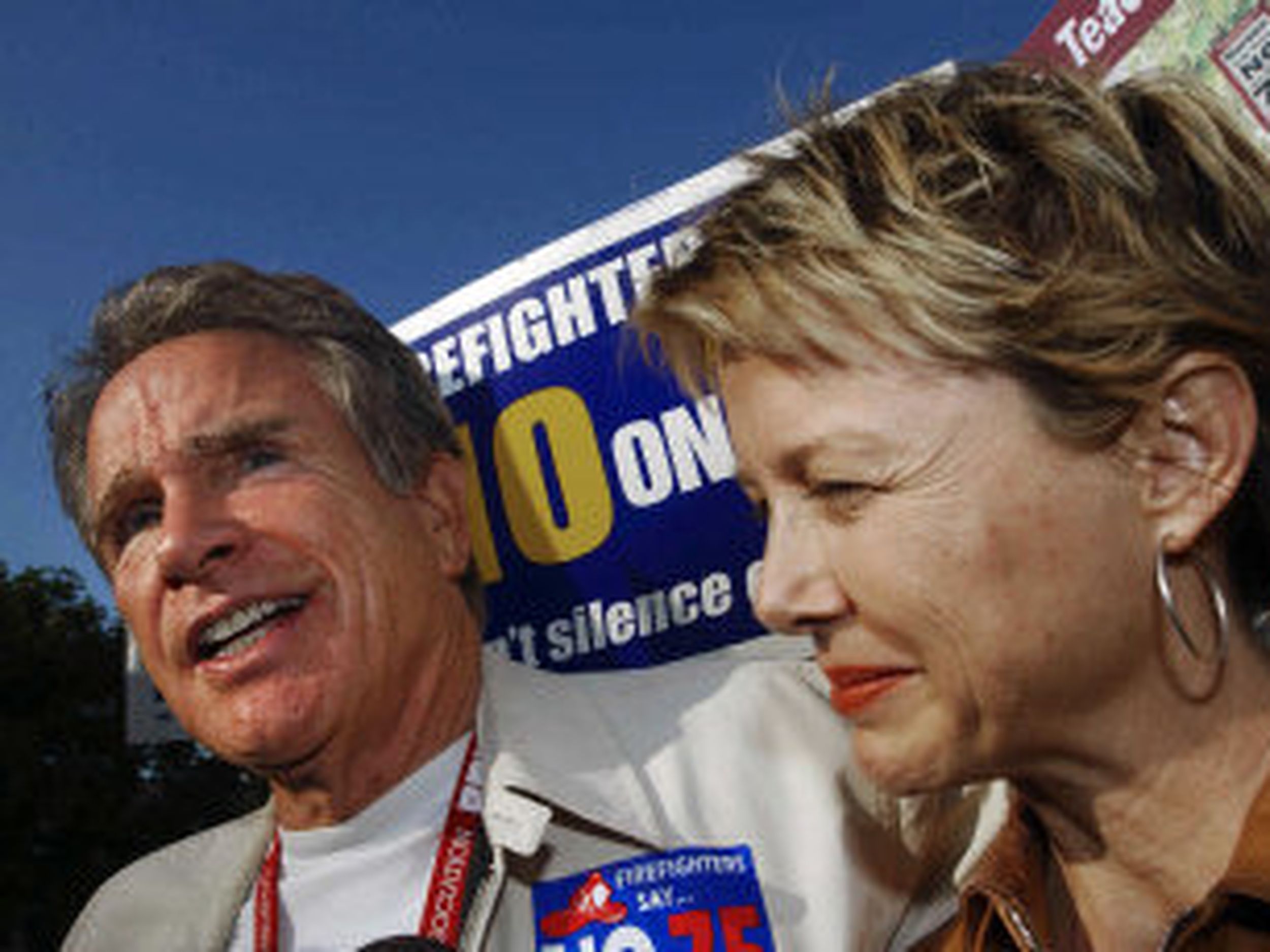 Beatty, Bening turned away from Schwarzenegger rally | The Spokesman-Review