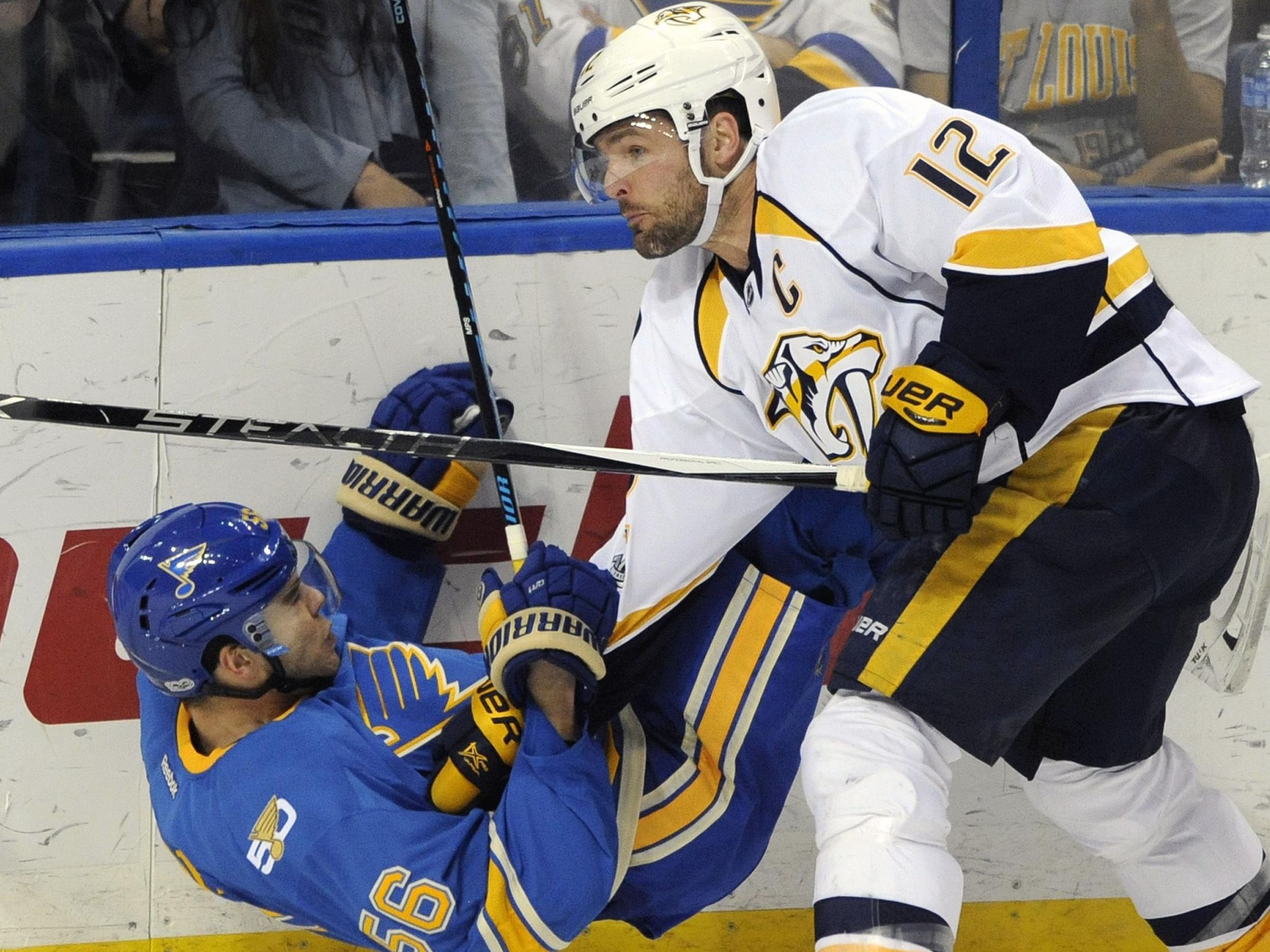Mike fisher predators jersey 2025