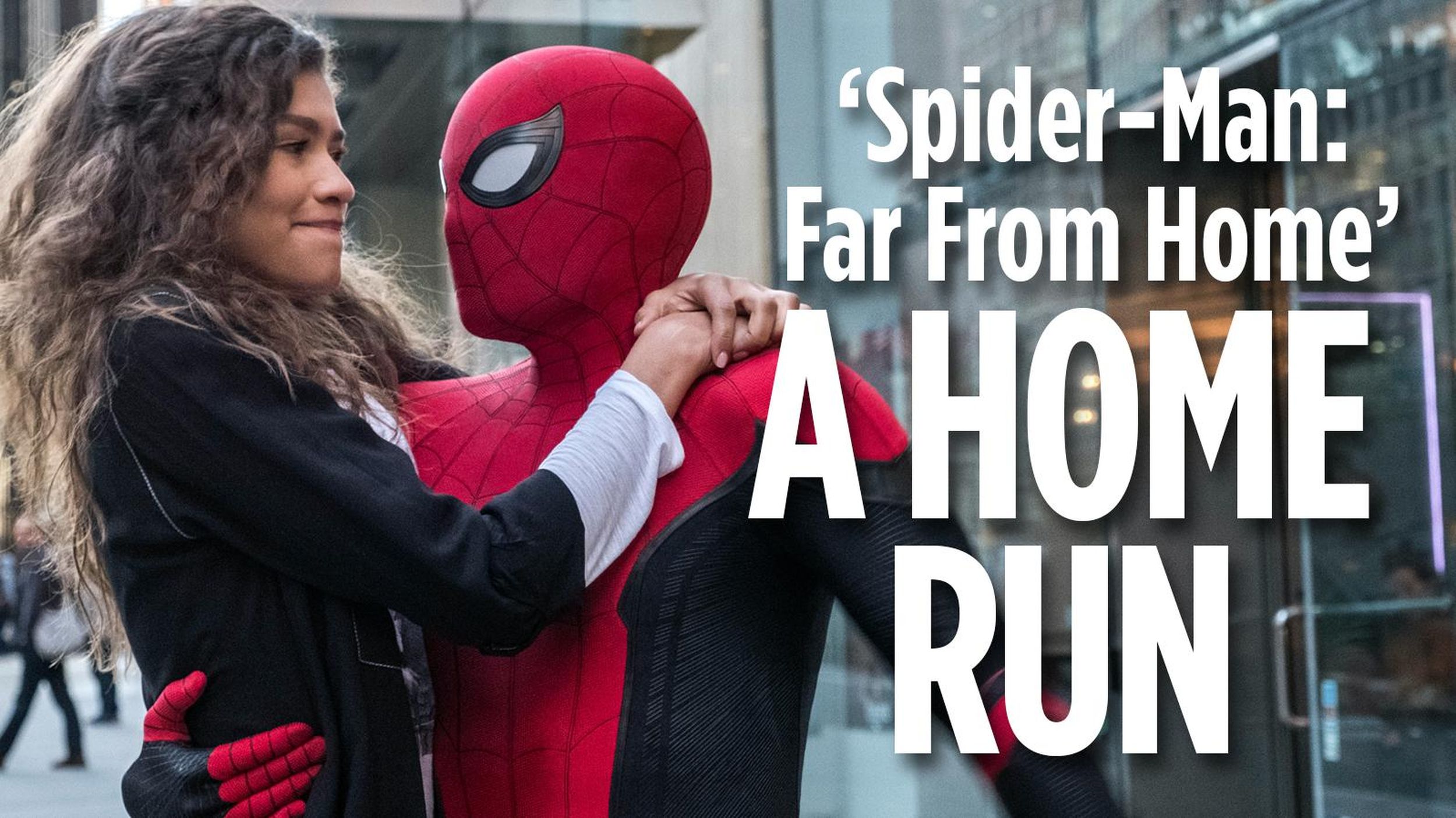 Tom Holland, Jake Gyllenhaal in Spider-Man: Far From Home: EW review