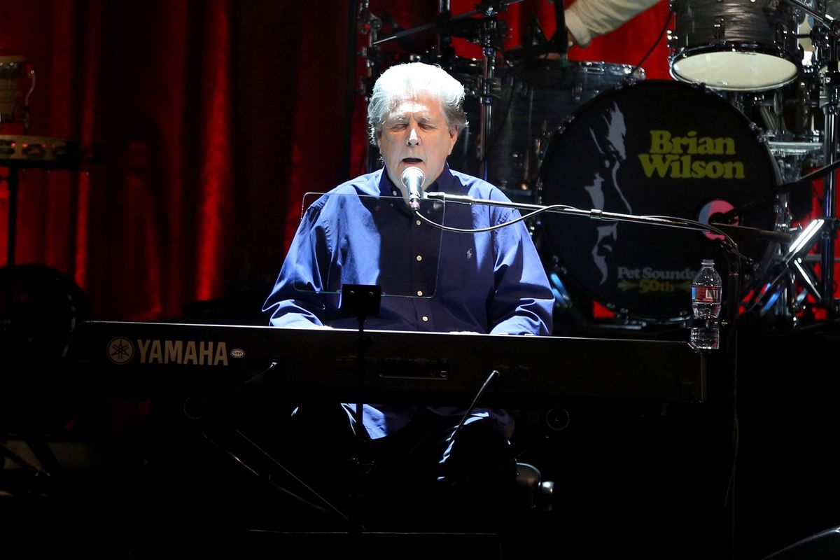 Brian Wilson performs the Beach Boys