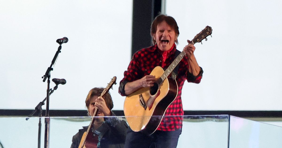 Just around the corner: John Fogerty plays in the US Pavilion