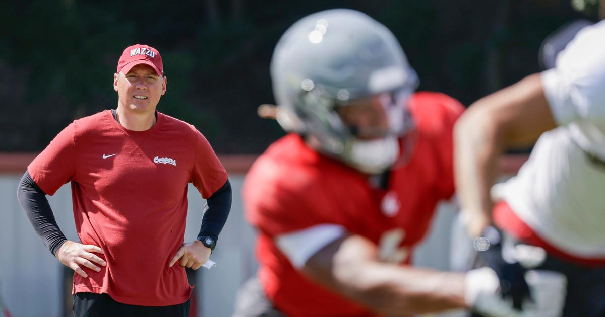 WSU defensive line swarms and overwhelms offense on Day 5 of Cougars' fall camp