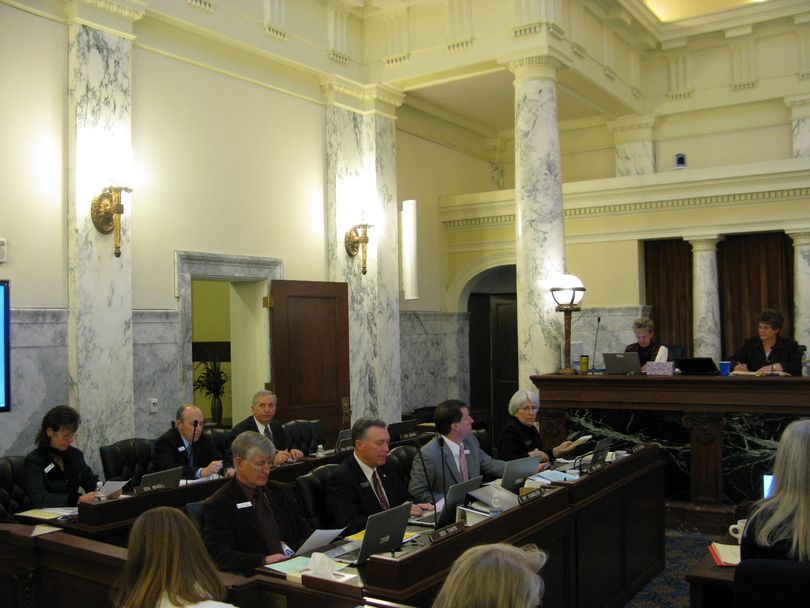 Members of the Legislature's joint budget committee begin setting agency budgets on Tuesday morning. (Betsy Russell)