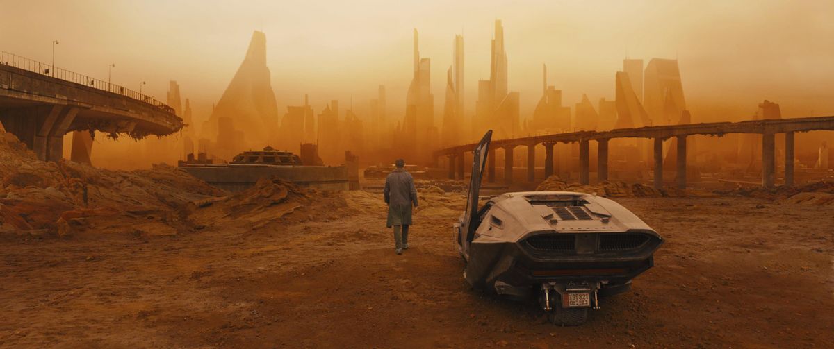 This image released by Warner Bros. Pictures shows a scene from “Blade Runner 2049.” (Warner Bros. Pictures)
