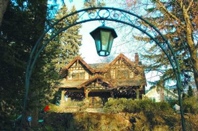 
The Larsen-Lindholm house at 1243 S. Wall St. is one of the homes featured in the Spokane Preservation Advocates sixth annual Holiday Home Tour.
 (Christopher Anderson photos/The Spokesman-review / The Spokesman-Review)