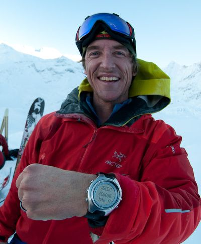 Canadian ski mountaineer Greg Hill, 35, who traveled both hemispheres last year, completed his goal of ski-climbing 2 million vertical feet during 2010 while skiing Dec. 30 on Rogers Pass outside his hometown of Revelstoke, British Columbia.