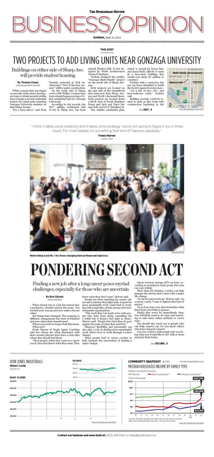 Business Front Page For June 23, 2024 | The Spokesman-Review