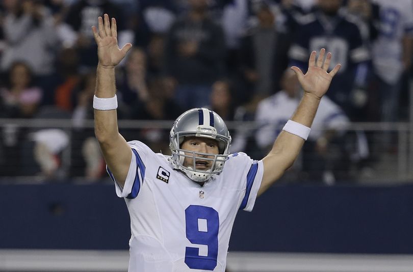 QB Tony Romo and the Cowboys will next play the Packers in Green Bay. (Associated Press)