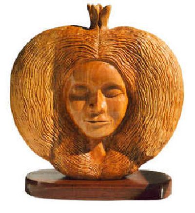 
Carved and turned works by featured woodcarver Everett Best will be on view at the 