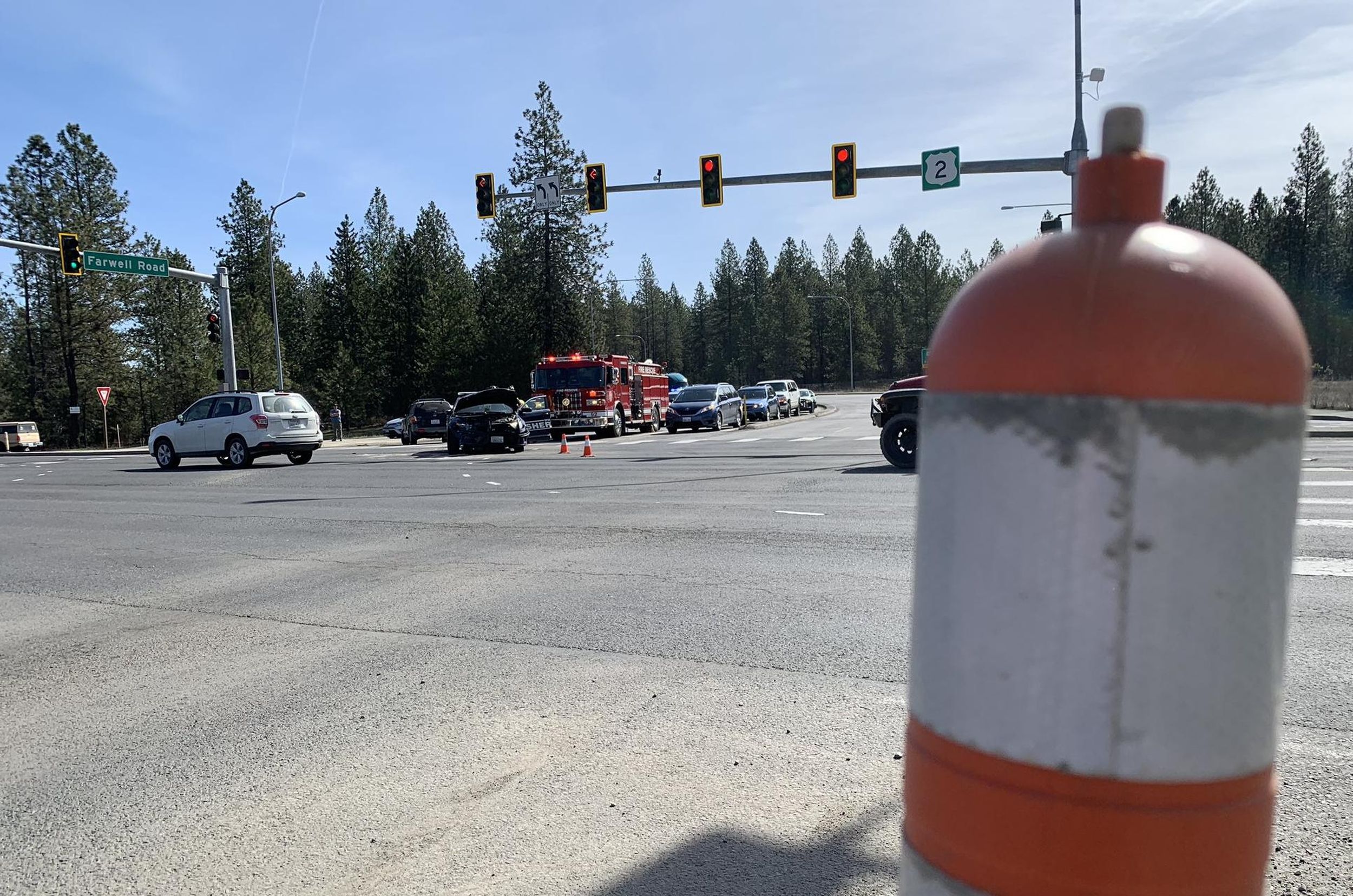 Spokane sheriff’s deputy hit by SUV in north Spokane County while ...