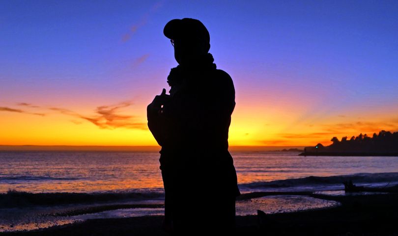 After a series of storms hit the coast, we basked in a gorgeous sunset in Brookings, Ore. (John Nelson)