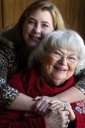 Jan Polek, right, is seen with her daughter, Jenny Polek, in 2006. (FILE)