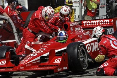Dario Franchitti dedicated the win to his wife, Ashley Judd. (Associated Press / The Spokesman-Review)