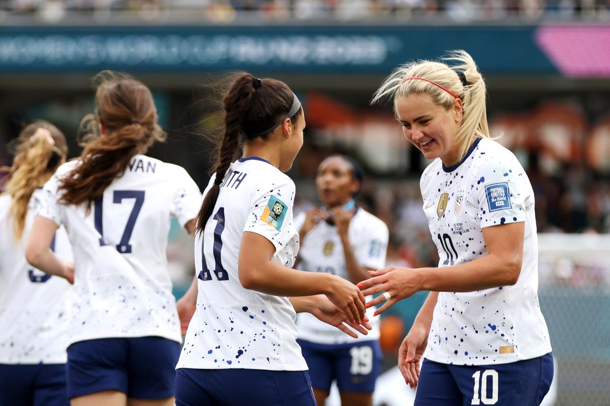 The United States women had to scramble against Portugal during Tuesday’s World Cup Group E match in Auckland, New Zealand.  (Tribune News Service)