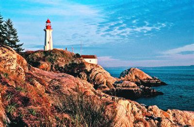 
The Point Atkinson Lighthouse is the star attraction of Lighthouse Park, a 185-acre oasis just 20 minutes from downtown Vancouver, B.C.  
 (Courtesy of Tourism British Columbia / The Spokesman-Review)