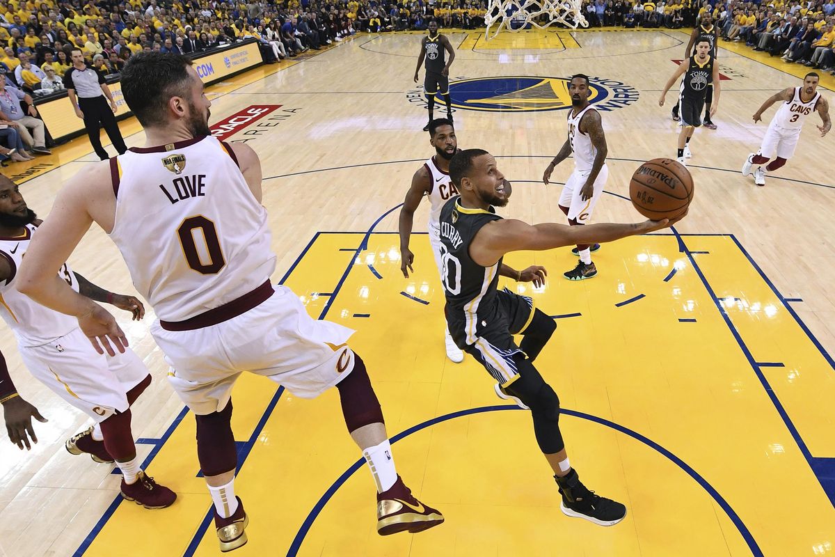 NBA finals, game three: Cleveland Cavaliers v Golden State