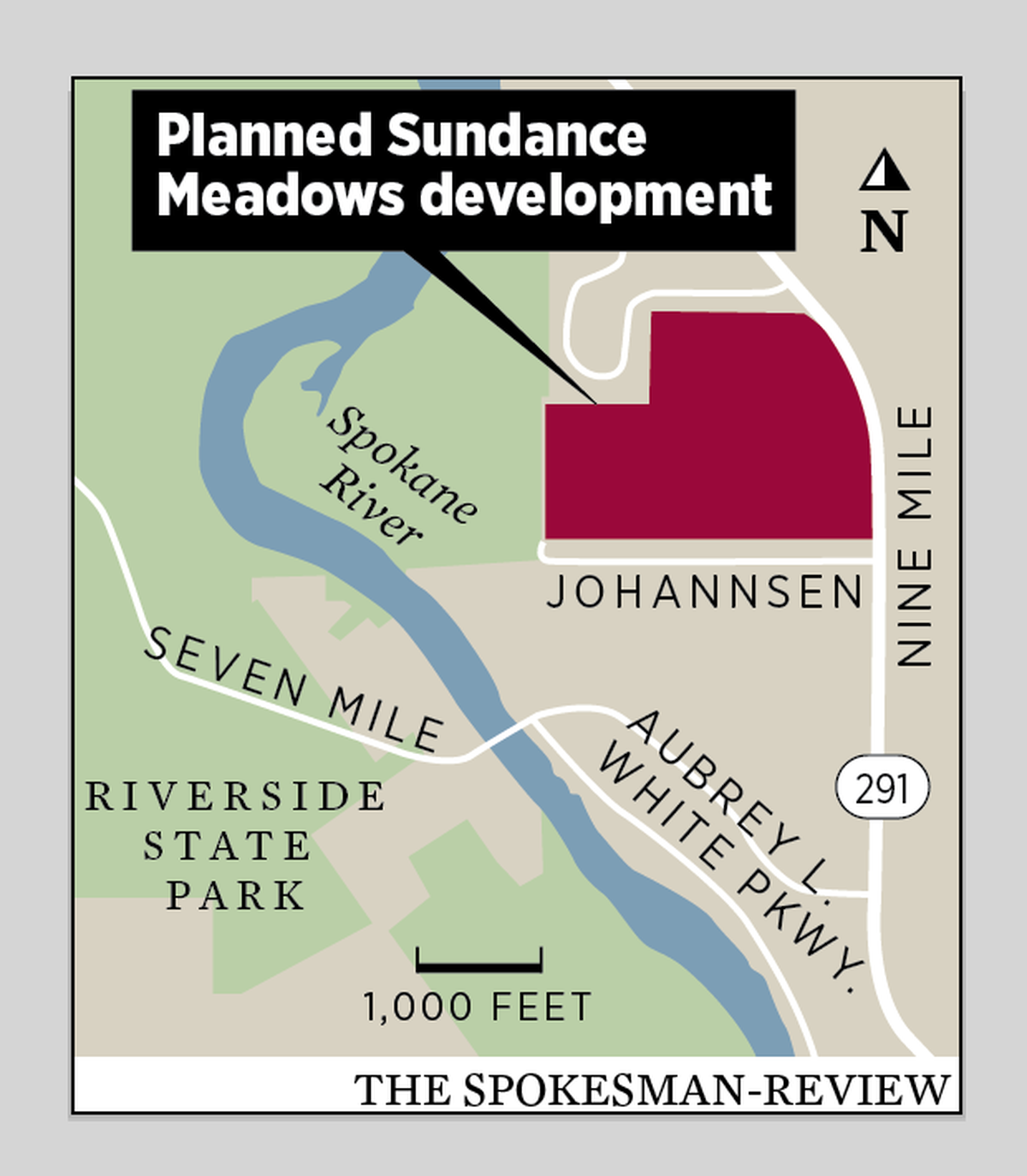 The planned Sundance Meadows Development.  (Molly Quinn/Spokesman-Review)
