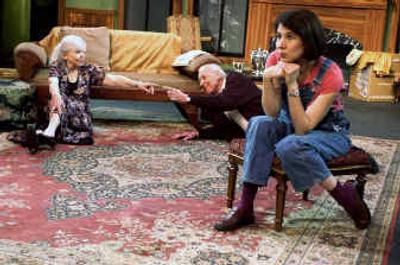 
Libby Skala, right, who plays Margaret in the Spokane Interplayers production of 