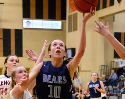 Central Valley forward Lexie Hull is one of three sophomore starters for the undefeated Central Valley Bears. (Colin Mulvany / The Spokesman-Review)