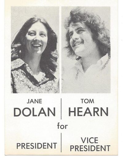 Forty-five years ago, in April 1972, Tom Hearn was the ASB vice presidential candidate at Chico (Calif.) State College, running on a ticket with Jane Dolan. Tom lost by 17 votes and moved to the Northwest a year later. He’s now a Coeur d’Alene School Board trustee. (Tom Hearn Facebook page)