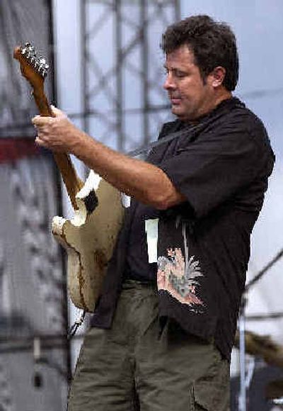 
Country music artist Vince Gill performs at the Eric Clapton Crossroads Guitar Festival in this June photo at the Cotton Bowl in Dallas.
 (File/Associated Press / The Spokesman-Review)