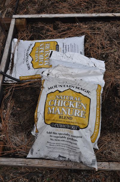 Animal manures add some fertilizer value to a garden but the N-P-K values are low. Manures are more a valuable source of organic matter to the soil that helps with water retention and food for soil bacteria.  (Pat Munts/For The Spokesman-Review)