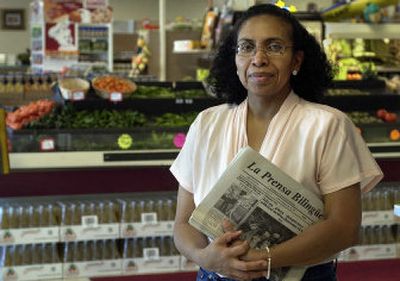 
Maria Alvarez Gaines started La Prensa Bilingue in 1996. 
 (Dan Pelle / The Spokesman-Review)