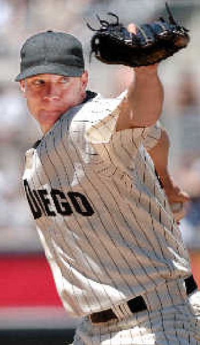 
 The M's chased Padres ace Jake Peavy after five innings, but it wasn't enough.
 (Associated Press / The Spokesman-Review)