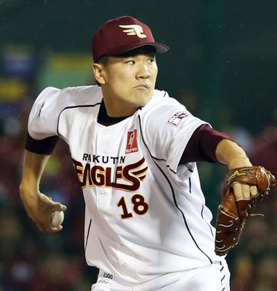 Pitcher Masahiro Tanaka, a 25-year-old starter, went 24-0 with a 1.27 ERA and 183 strikeouts for the Rakuten Eagles of Japan’s Pacific League in 2013. (Associated Press)