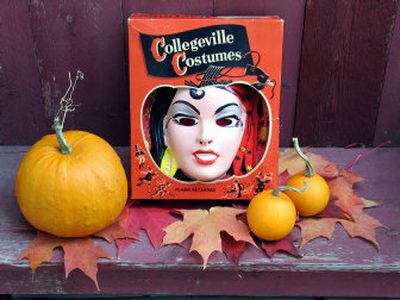 
Vintage Halloween items, like this costume from the early 1960s, are a treat for collectors. 
 (Cheryl-Anne Millsap / The Spokesman-Review)