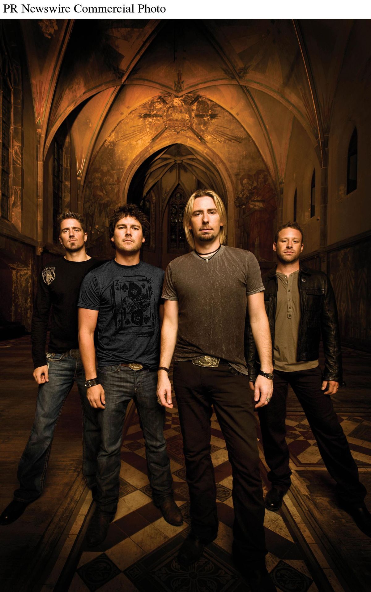 Nickelback lead singer Chad Kroeger has said all the hating has been a boon to the group. (PR NEWSWIRE)