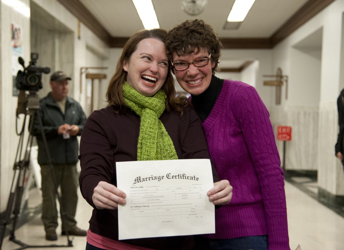 Marriage Licenses For Same Sex Couples A Picture Story At The