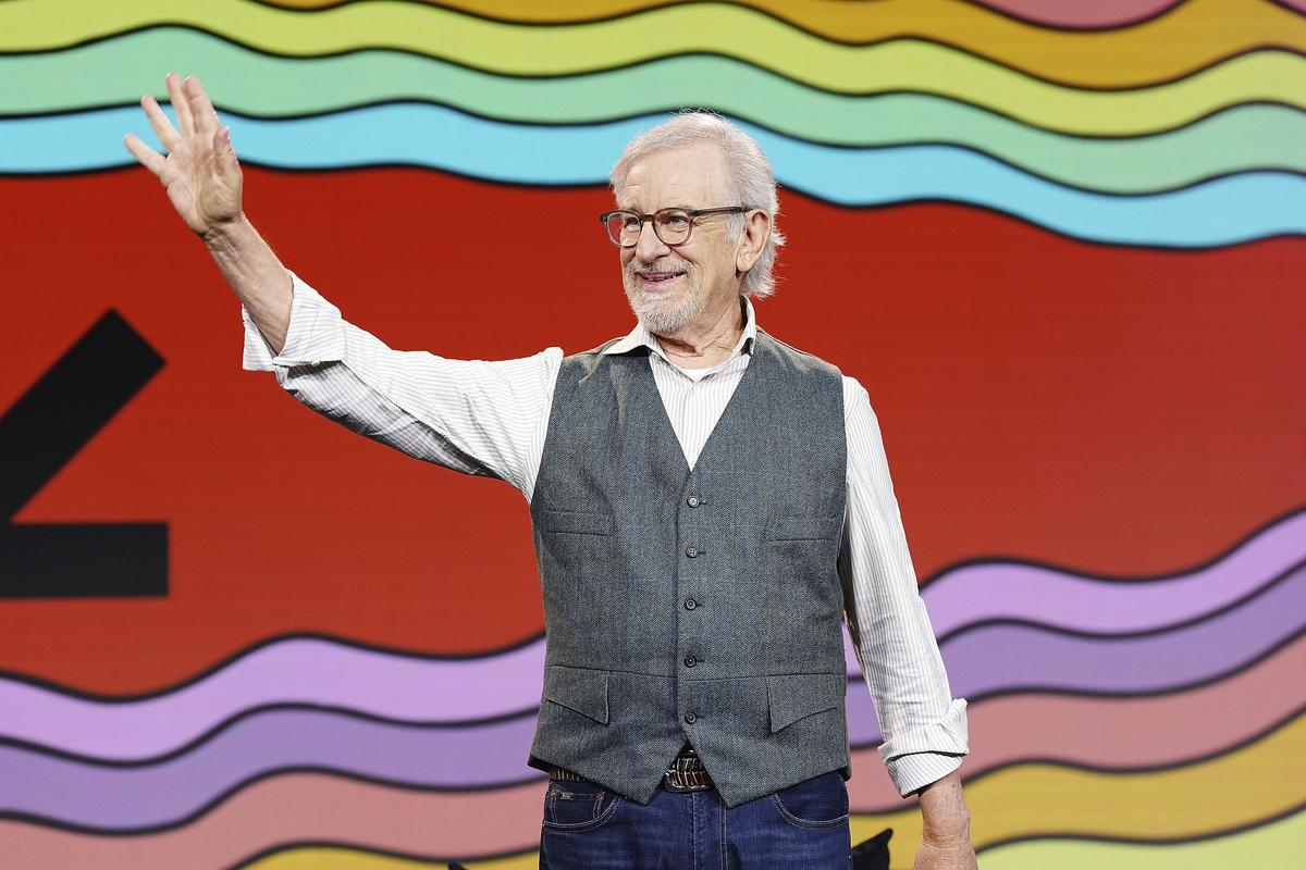 Steven Spielberg speaks onstage during Keynote: The Big Picture with Steven Spielberg live from SXSW at Hilton Austin on March 13, 2026, in Austin, Texas.   (Erika Goldring/Universal Pictures and Amblin Entertainment/Getty Images North America/TNS)